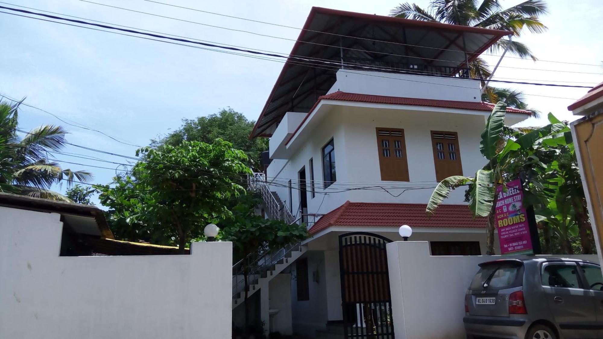 Sea Breeze Beach Home Alappuzha 외부 사진